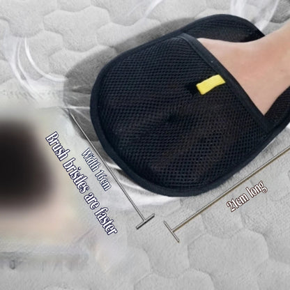 Carpets Pet Hair Removal Tool Reusable Static Removal Gloves Double-Sided Grooming Gloves for Pets Removes Pet Fur Hair